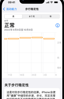 文峰iPhone手机维修如何在iPhone开启'步行稳定性通知'