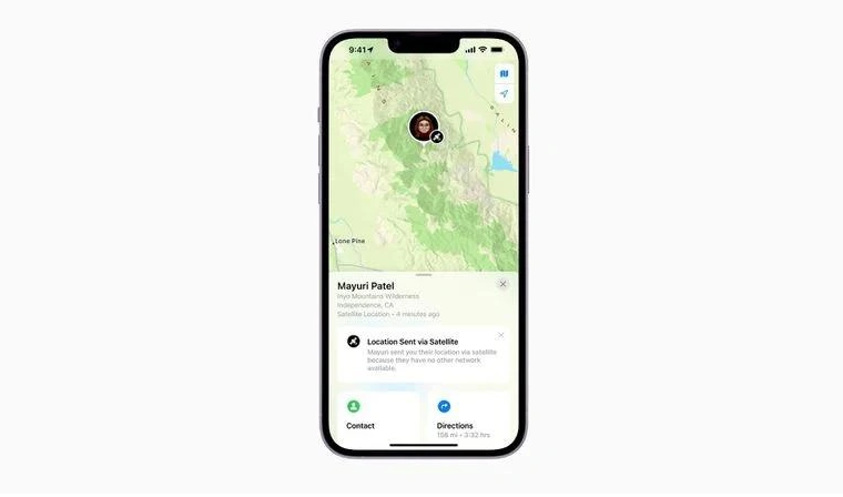 文峰苹果14维修分享iPhone14系列中 FindMy功能通过卫星分享位置方法教程 