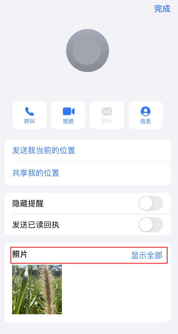 文峰苹果手机维修分享如何快速查找 iMessage 信息中的图片等附件 